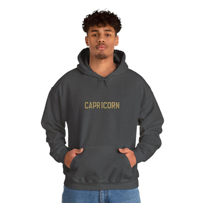 Capricorn Zodiac Hoodie - Unisex Heavy Blend™ with Stylish Astrology Art, Perfect Gift for Birthdays, Astrology Lovers, Cozy Fashion