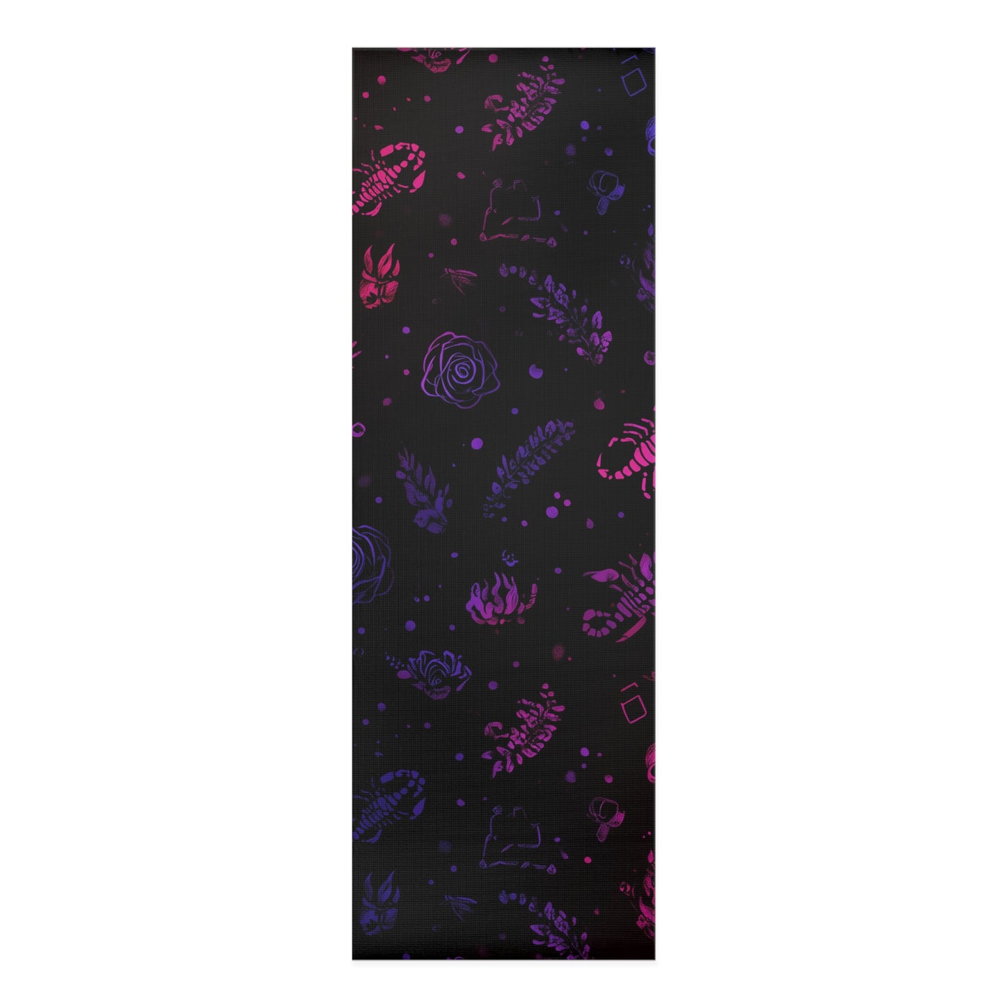 Stylish Foam Yoga Mat, Non-Slip Yoga Exercise Mat, Fitness Mat for Home, Gym, Meditation, Birthday Gift
