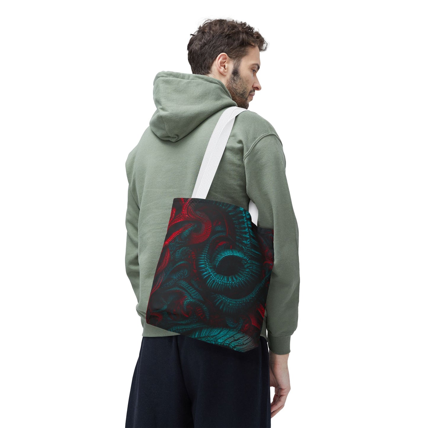 Fire Element Aries Tote Bag | ♈ Mystical Swirl | Psychedelic Carryall