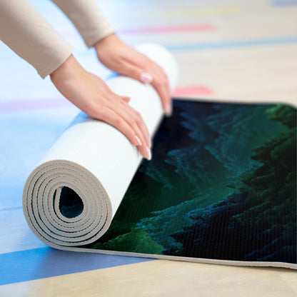 Earth Element Yoga Mat | Taurus Virgo Capricorn | Psychedelic Foam Mat