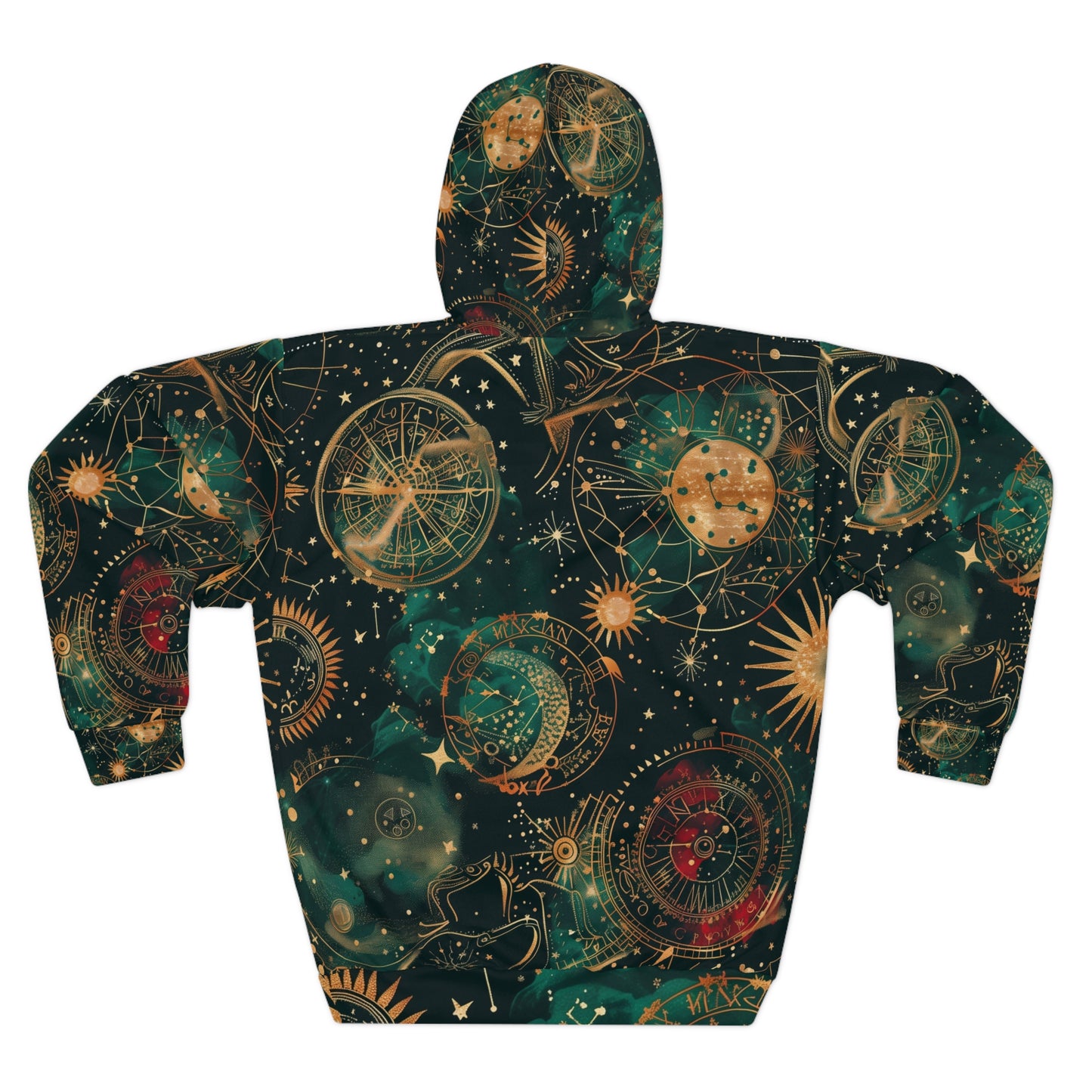 Celestial Pattern Unisex Pullover Hoodie