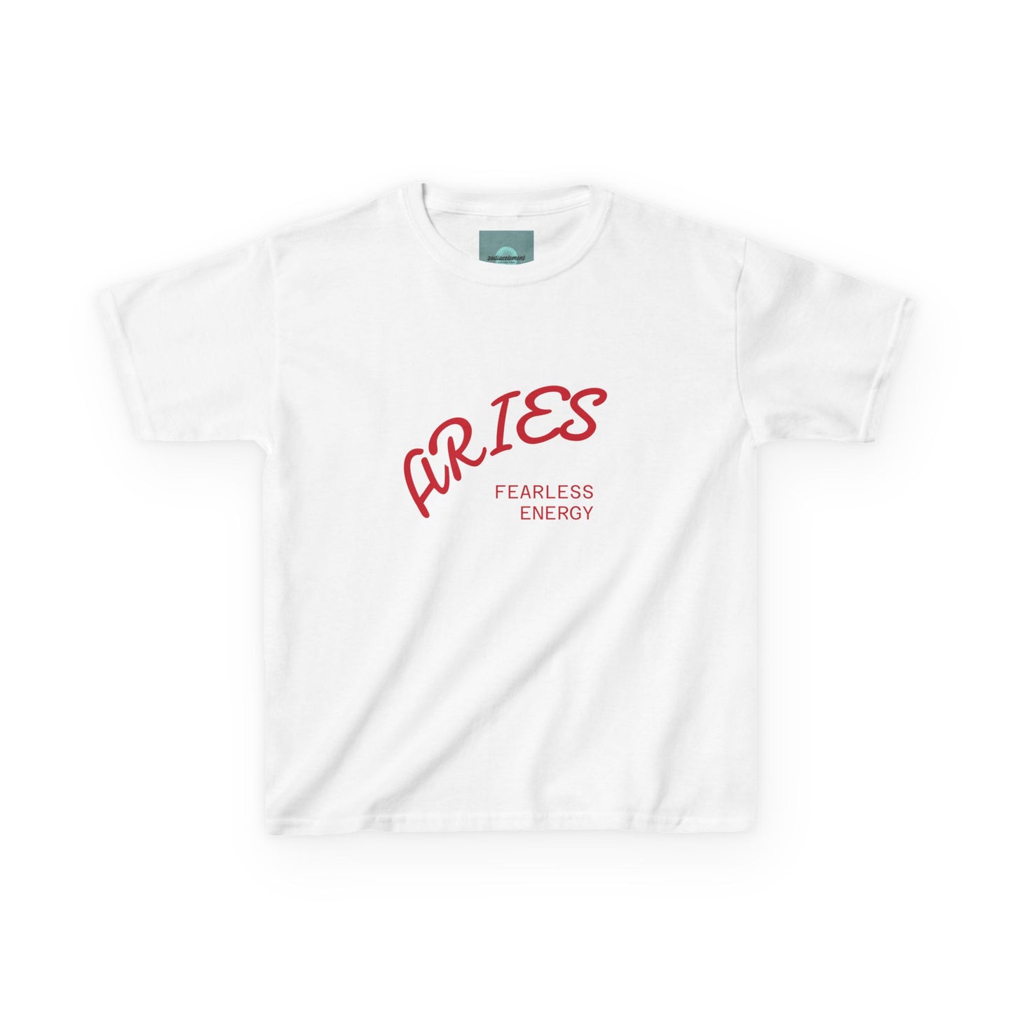 Aries Kids Tee - Fearless Energy, Astrology Shirt, Birthday Gift, Zodiac Sign Apparel, Cute Graphic Tee