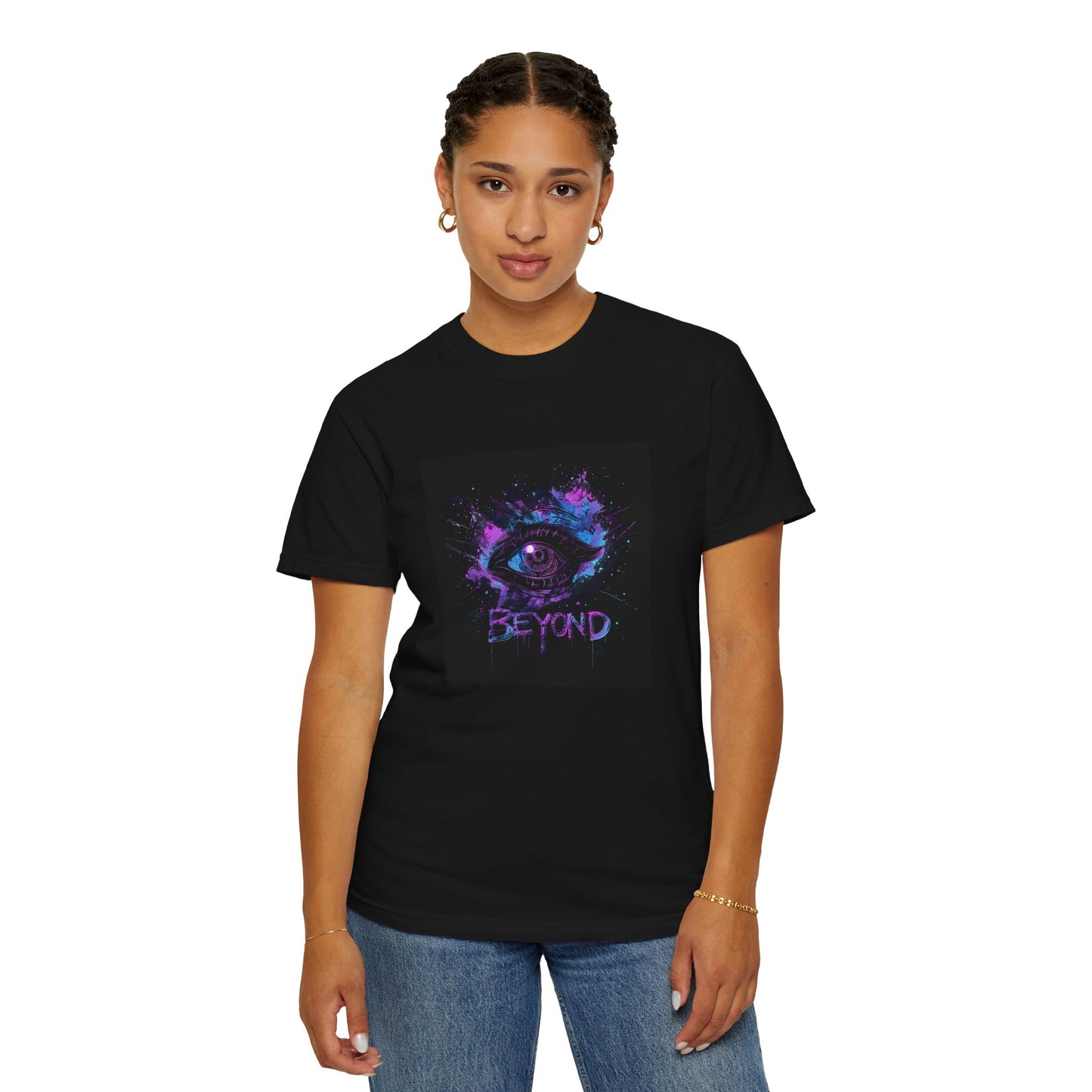 Mystical Eye T-Shirt, Unisex Graphic Tee, Beyond Eye Art Shirt, Casual Everyday Wear, Unique Gift for Art Lovers