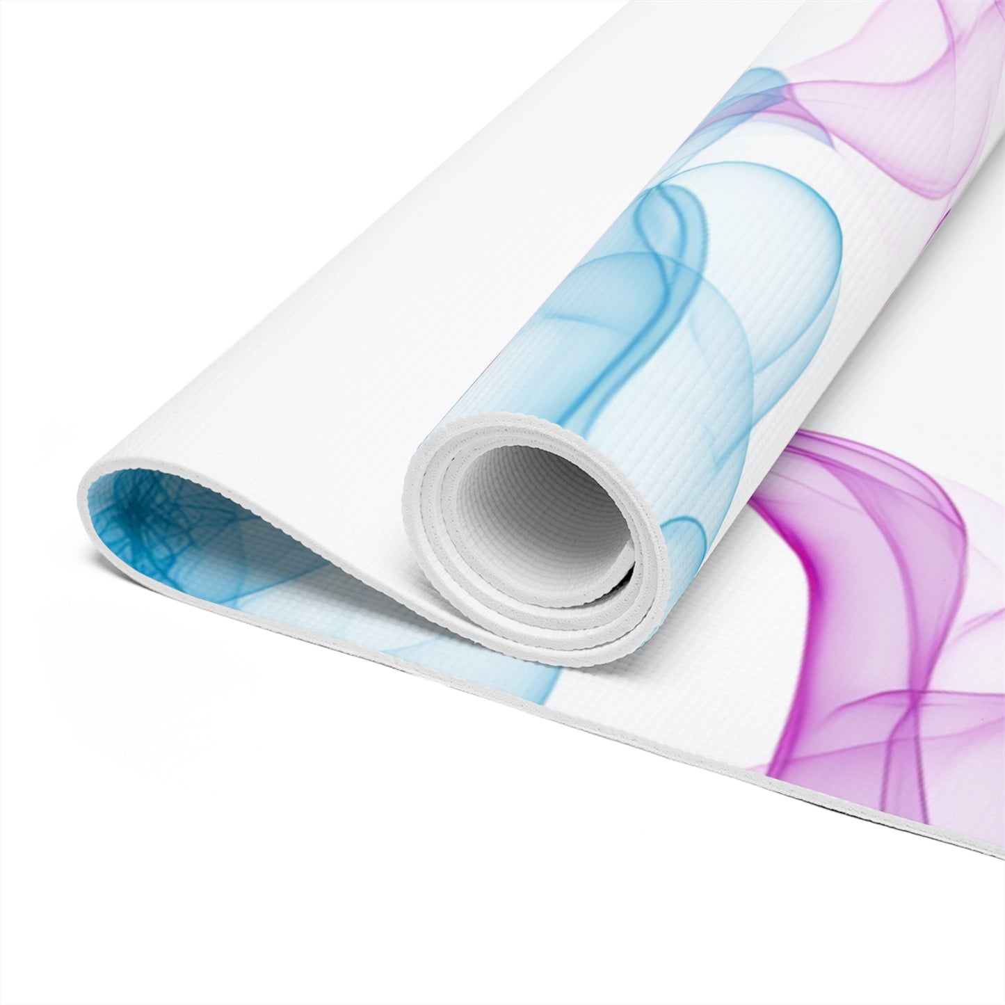 Serene Smoke Foam Yoga Mat, Non-Slip Exercise Mat, Fitness & Meditation Essential, Yoga Gift for Her, Home Workout Accessories