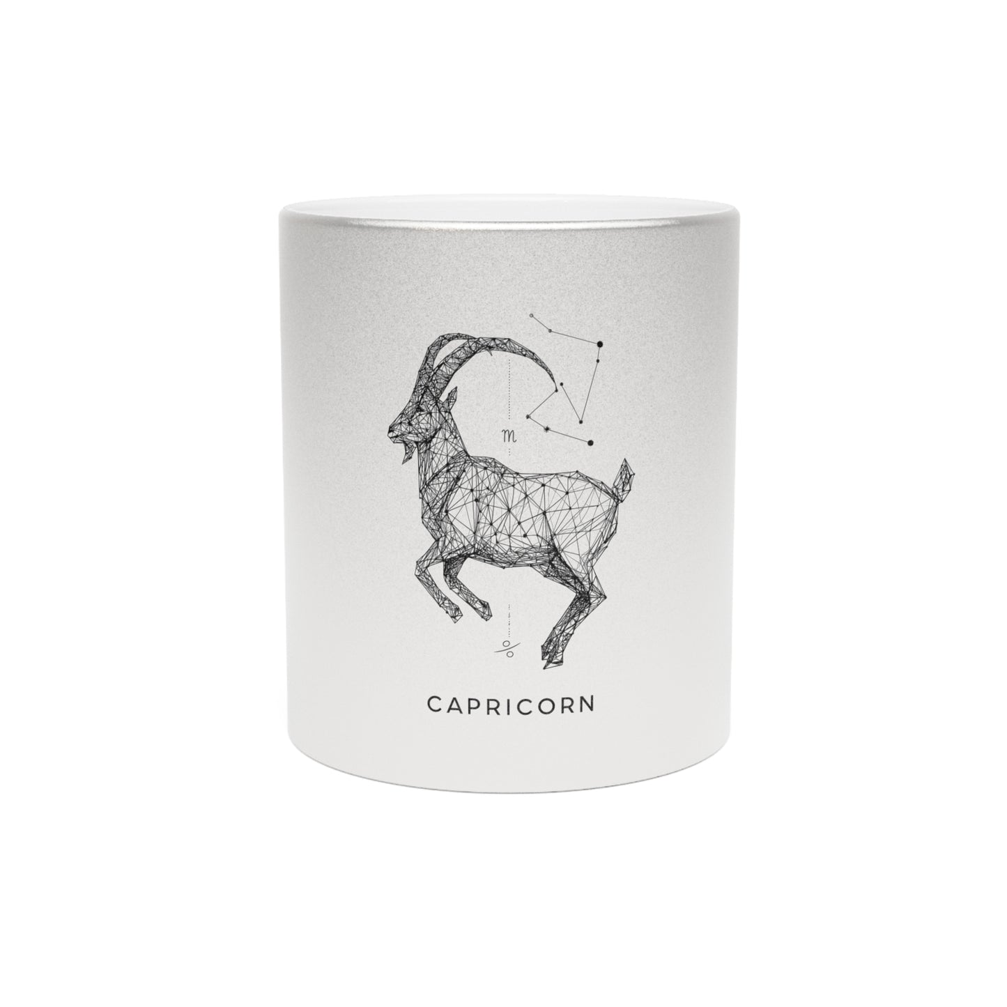 Capricorn Metallic Mug - Stylish Astrology Beverage Cup, Silver and Gold Zodiac Gift, Celestial Coffee Mug, Horoscope Lover's Present, [...]