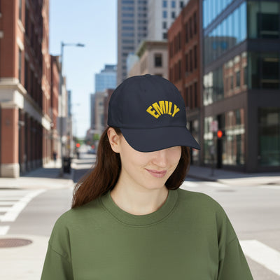 Custom Name Embroidered Dad Cap - Your Name, Your Style