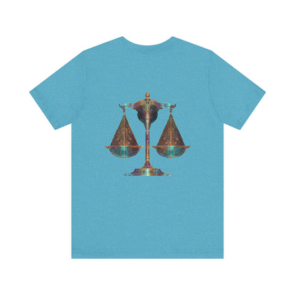 Air Element Libra Unisex Tee | ♎ Inner Peace | Psychedelic Zodiac Shirt