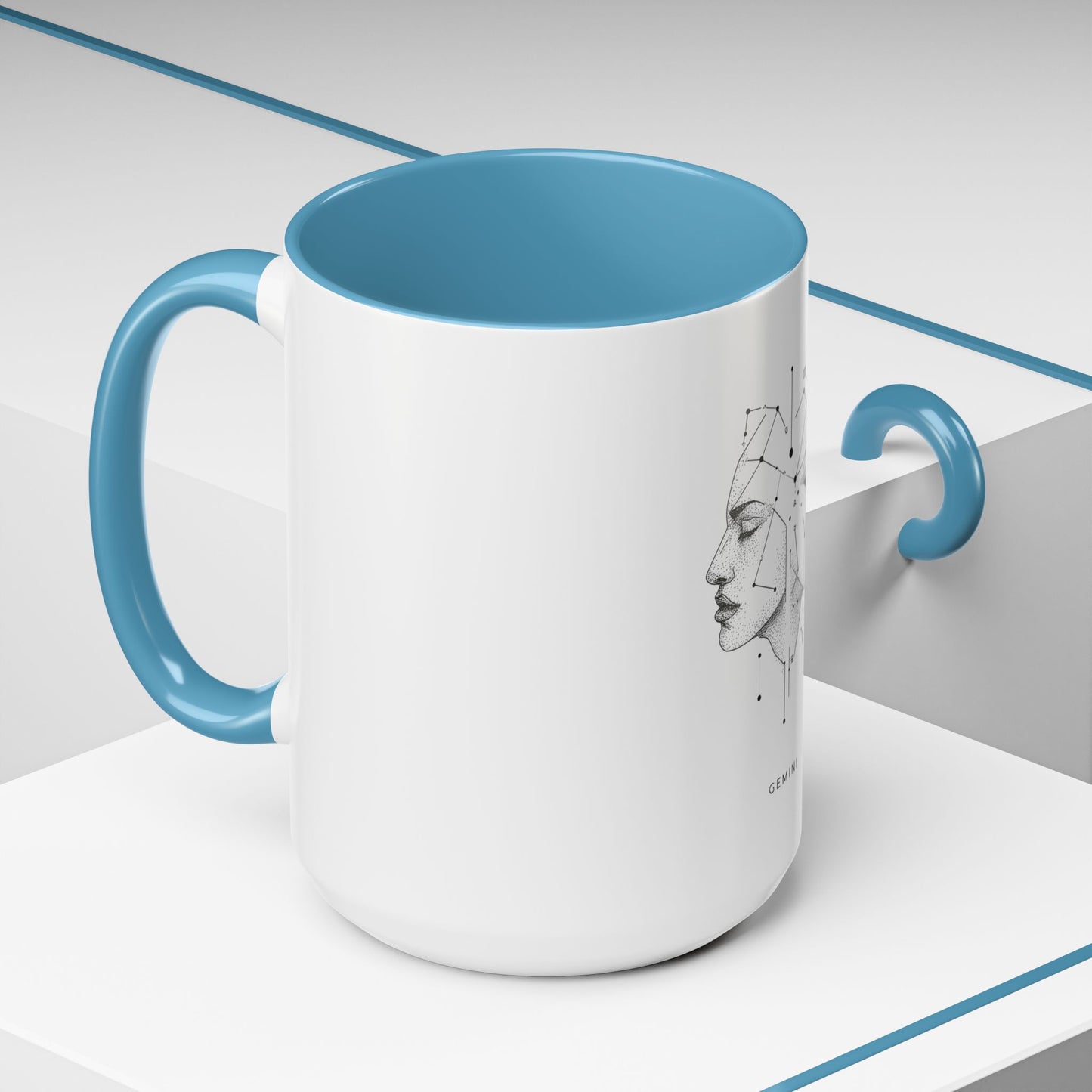 Mug Personalizable Gemini Accent Coffee Mug