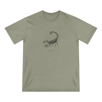 Scorpion Organic T-Shirt - Nature Lover's Apparel, Eco-Friendly Gift, Birthday Present, Casual Wear, Unique Design