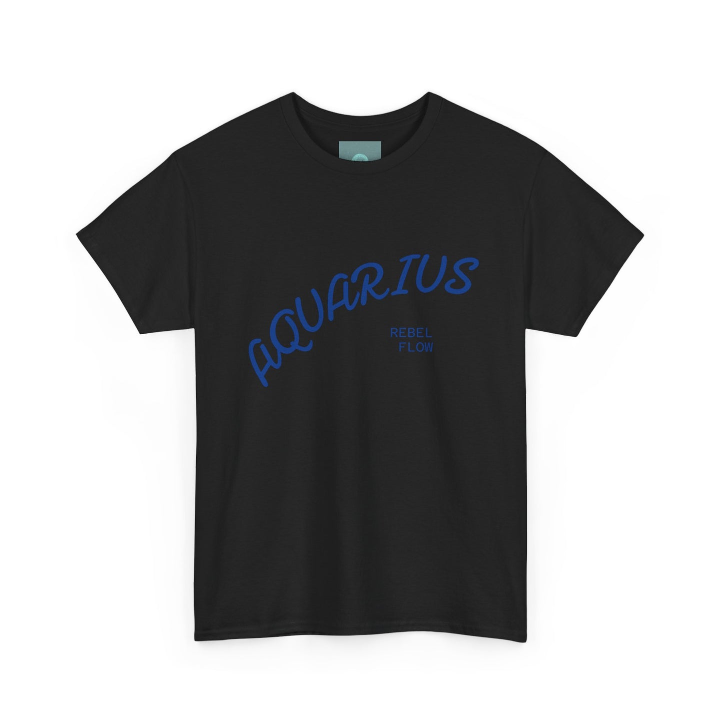 Air Element Aquarius Unisex Tee | ♒ Rebel Flow | Psychedelic Zodiac Shirt