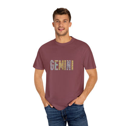 Gemini Zodiac T-Shirt, Unisex Astrology Tee, Horoscope Gift, Birthday T-Shirt, Astrology Lover Apparel