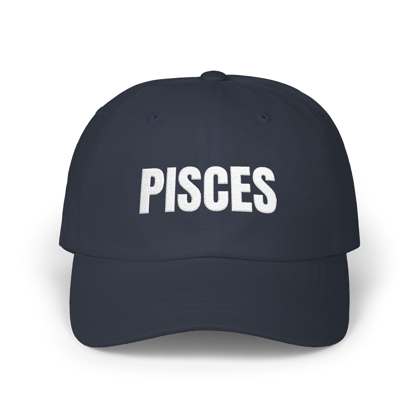 Pisces Dad Cap — Embroidered Zodiac Baseball Hat
