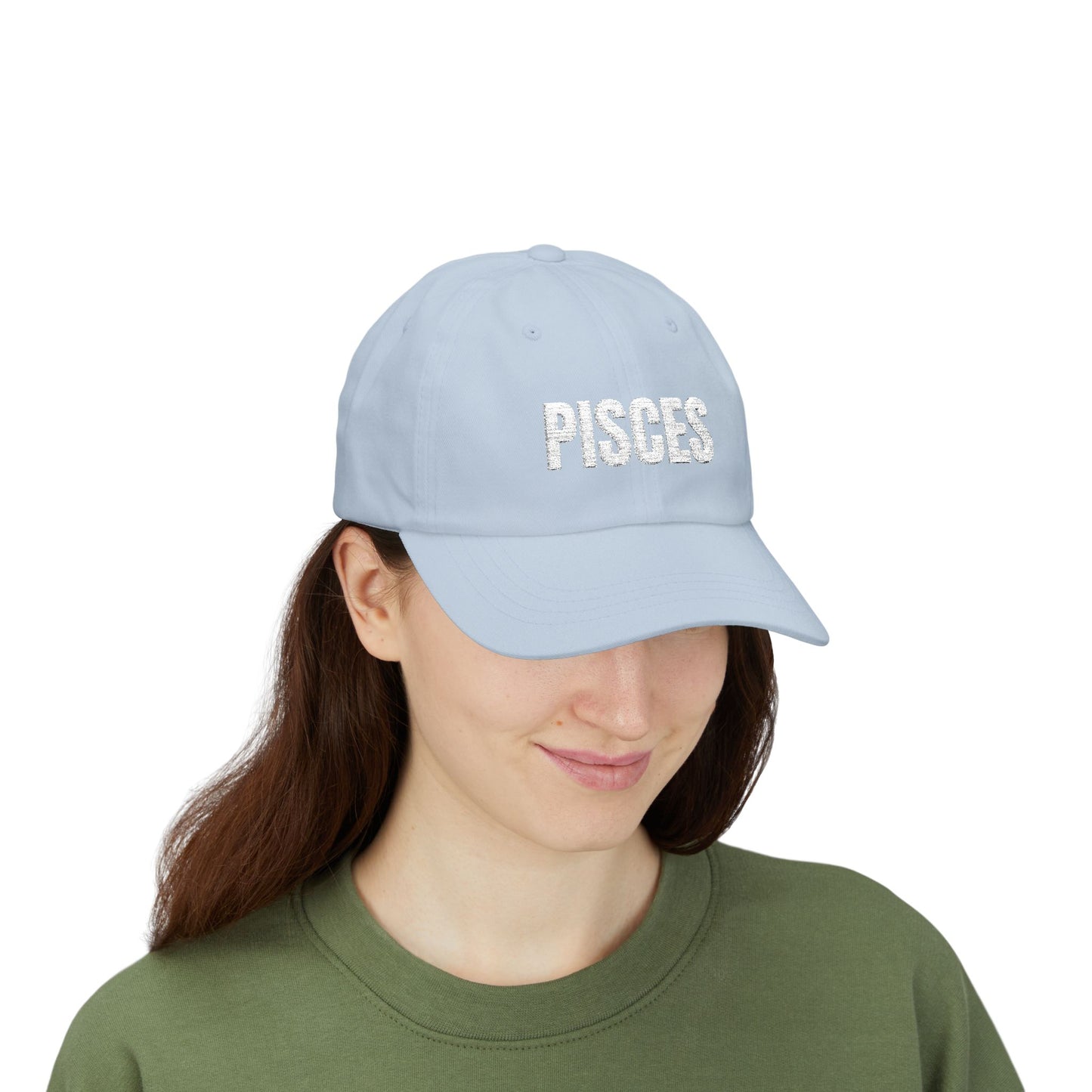 Pisces Dad Cap — Embroidered Zodiac Baseball Hat
