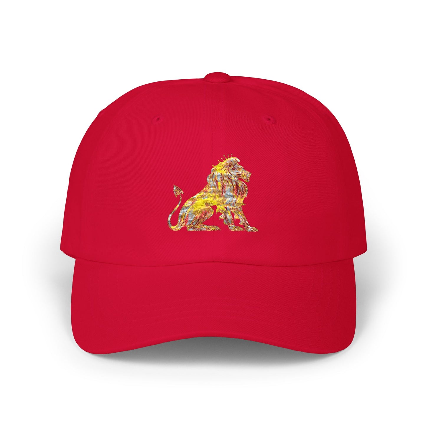 Vibrant Lion Dad Cap, Parents Gift, Casual Style, Summer Accessory, Unisex Hat, Birthday Present, Everyday Wear