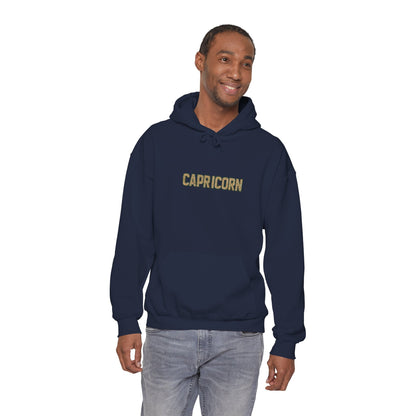 Capricorn Zodiac Hoodie - Unisex Heavy Blend™ with Stylish Astrology Art, Perfect Gift for Birthdays, Astrology Lovers, Cozy Fashion