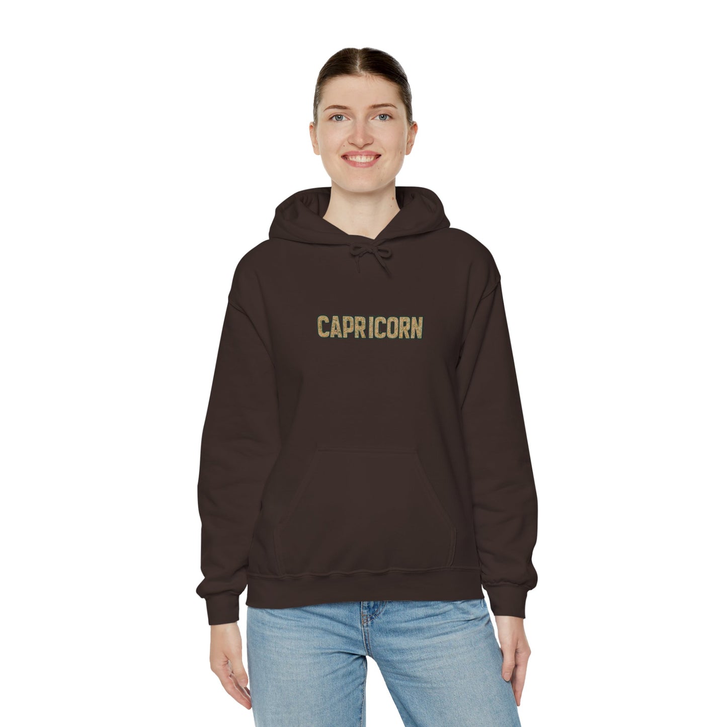 Capricorn Zodiac Hoodie - Unisex Heavy Blend™ with Stylish Astrology Art, Perfect Gift for Birthdays, Astrology Lovers, Cozy Fashion