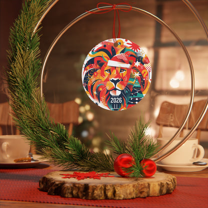 Metal Ornaments - Leo Zodiac Sign, Constellation Astrology Home Decor, Celestial Gift Idea, Astrological Ornament, Star Sign Decoration