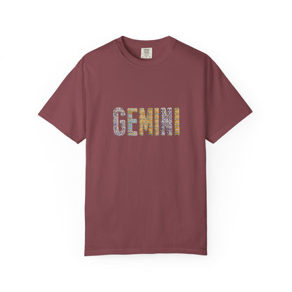 Gemini Zodiac T-Shirt, Unisex Astrology Tee, Horoscope Gift, Birthday T-Shirt, Astrology Lover Apparel