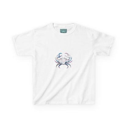 Cute Crab Kids Tee, Children’s Animal T-Shirt, Sea Life Shirt, Ocean-Themed Clothing, Birthday Gift for Kids