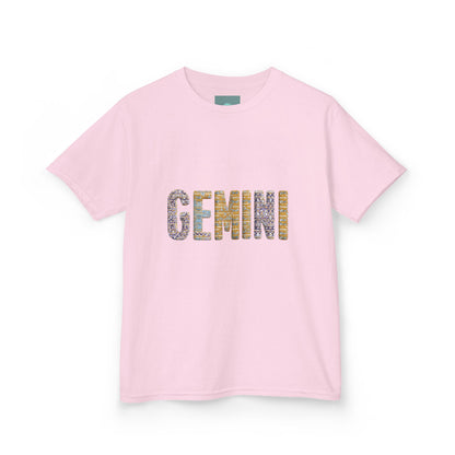 Gemini Kids Tee, Zodiac T-Shirt, Astrology Gift, Birthday Clothing, Gemini Season Shirt, Cute Kids Shirt