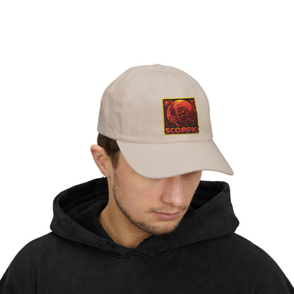 Stylish Scorpio Dad Cap | Perfect Gift for Astrology Lovers, Casual Wear, Unisex, Adjustable Baseball Hat, Zodiac Sign Apparel