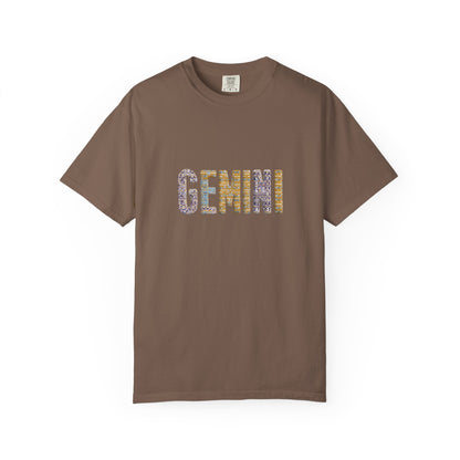 Gemini Zodiac T-Shirt, Unisex Astrology Tee, Horoscope Gift, Birthday T-Shirt, Astrology Lover Apparel