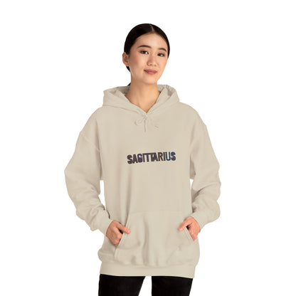 Sagittarius Retro Hooded Sweatshirt - Astrology Gift, Zodiac Apparel, Unisex Hoodie, Cozy Fashion, Horoscope Merchandise