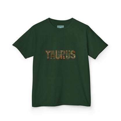 Kids Taurus Tee, Zodiac Sign T-Shirt, Astrology Gift for Kids, Birthday Outfit, Unique Children's Clothing