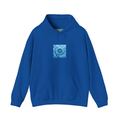 Ocean Swirl Hoodie - Cozy Unisex Sweatshirt for Artsy Souls, Perfect for Gift-Giving, Relaxation, and Casual Wear