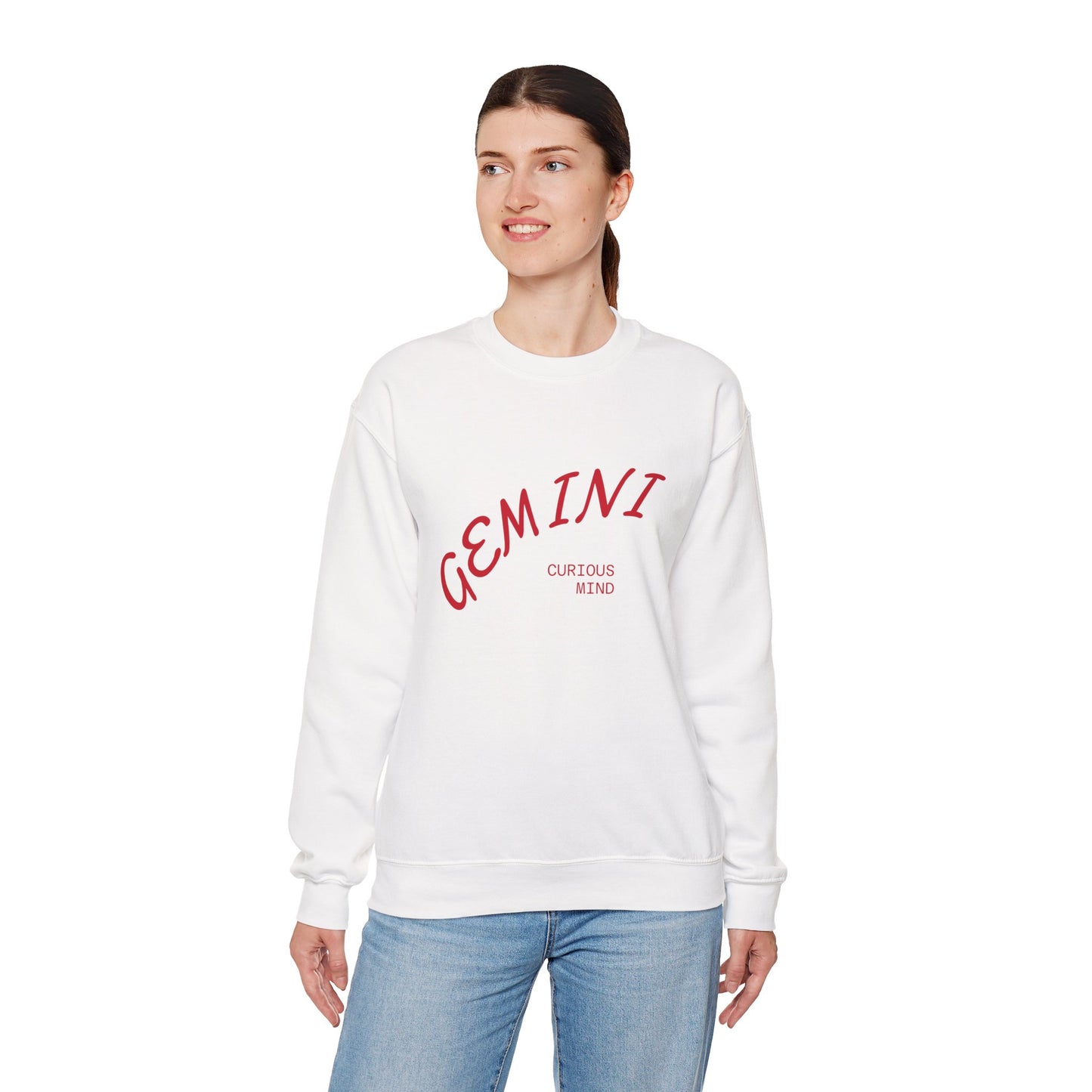 Gemini Zodiac Unisex Sweatshirt, Horoscope Astrology Gift, Twin Sign Graphic Jumper, Birthday Present, Celestial Constellation Clothing,