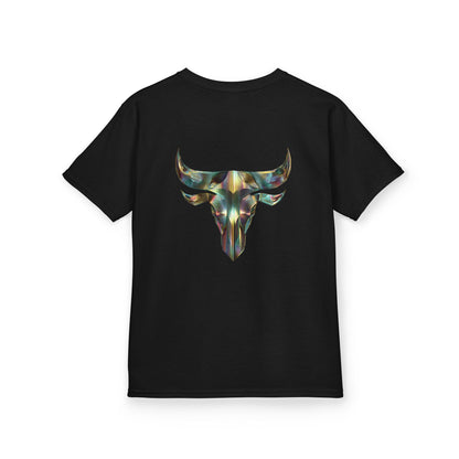 Taurus Kids Tee - Calm Power Graphic, Astrology Shirt, Zodiac Sign Gift, Birthday Apparel, Trendy Kids Wear