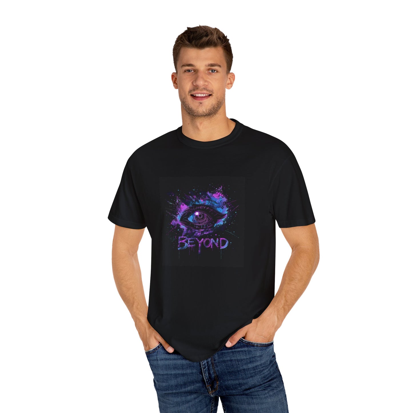 Mystical Eye T-Shirt, Unisex Graphic Tee, Beyond Eye Art Shirt, Casual Everyday Wear, Unique Gift for Art Lovers