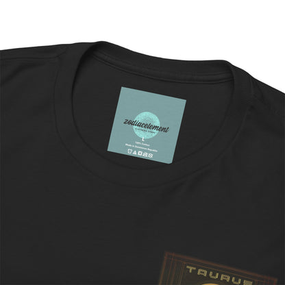 Retro Taurus Graphic Tee | Unisex Cotton Shirt | Astrology Apparel | Gifts for Taurus | Zodiac Sign Clothing | Horoscope Fashion