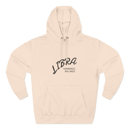 Air Element Libra Fleece Hoodie | ♎ Harmony Scales | Psychedelic Zodiac Sweatshirt