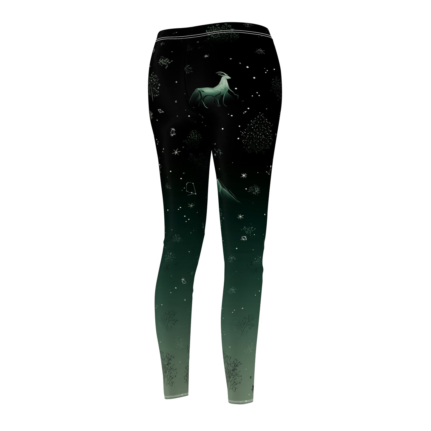 Winter Wonderland Leggings - Cozy AOP Activewear, Holiday Gift, Snowy Theme, Workout, Relaxation