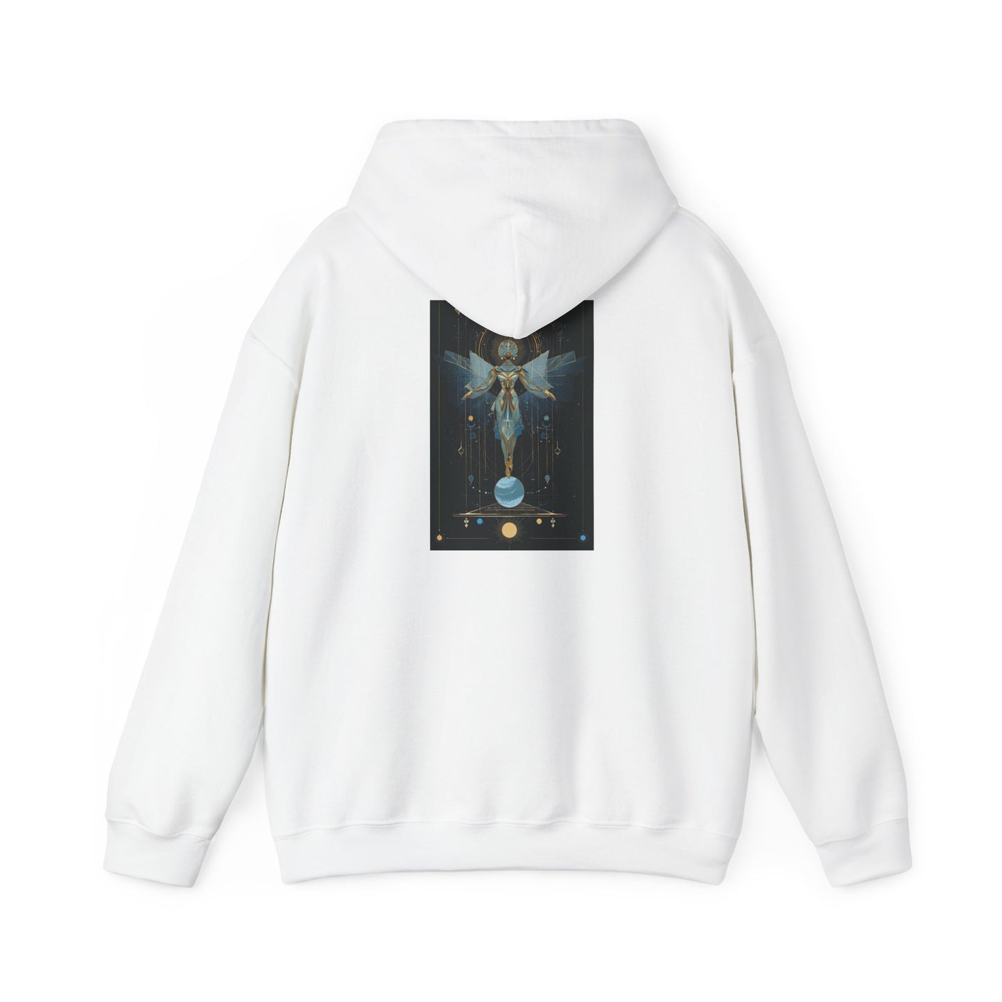 Libra Air Element Cosmic Dreamer Heavy Blend Hoodie - Zodiac Harmony Pullover, Astrology Gift, Celestial Balance Design