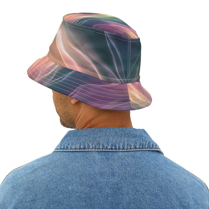 Earth Element Vibrant Bucket Hat | Taurus Virgo Capricorn | Psychedelic Festival Hat