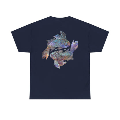 Water Element Pisces Unisex Tee | ♓ Dream Flow | Psychedelic Zodiac Shirt