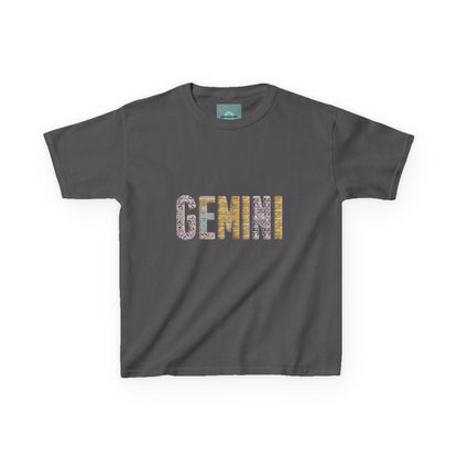 Gemini Kids Tee, Zodiac T-Shirt, Astrology Gift, Birthday Clothing, Gemini Season Shirt, Cute Kids Shirt