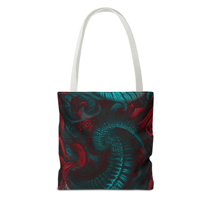 Fire Element Aries Tote Bag | ♈ Mystical Swirl | Psychedelic Carryall