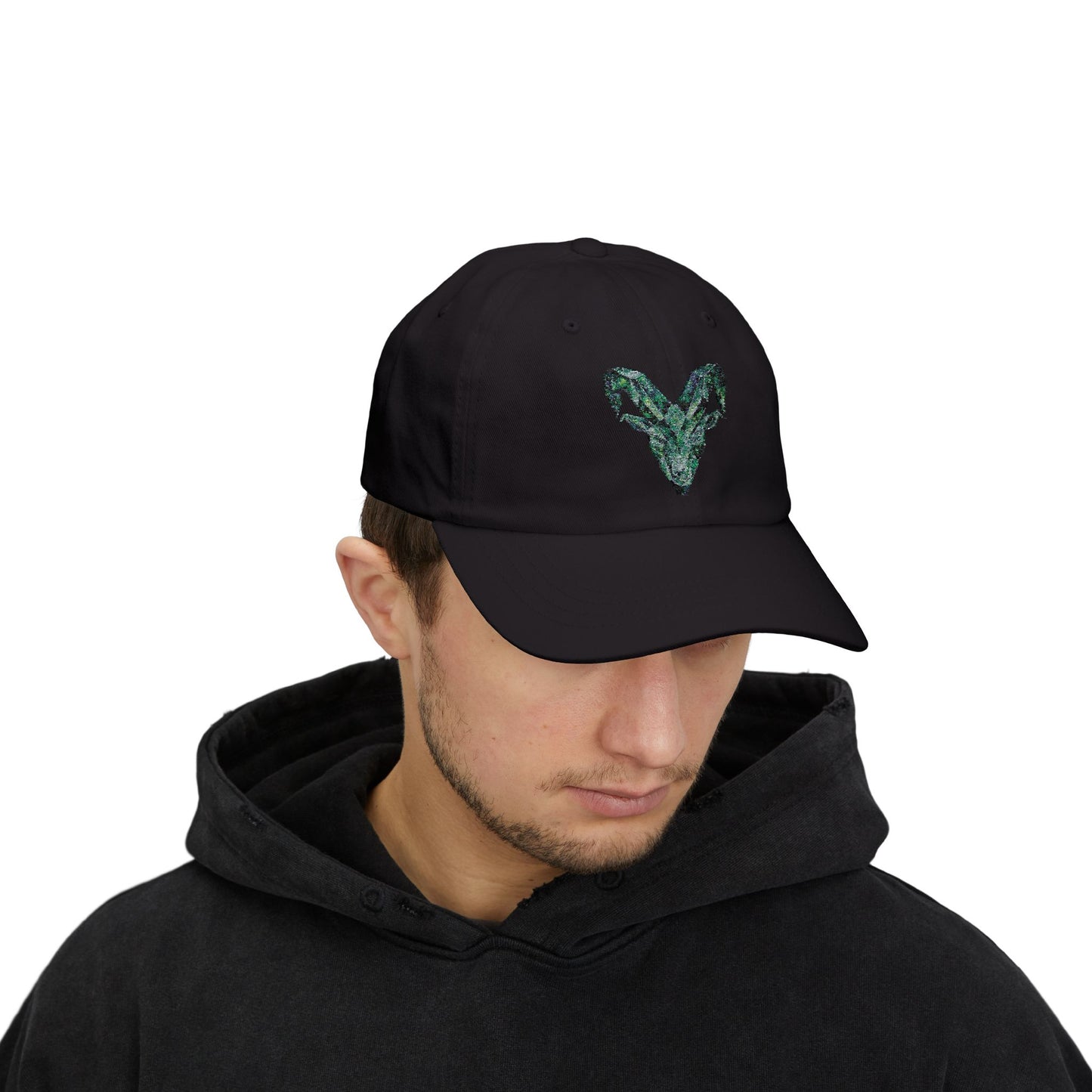 Stylish Classic Dad Cap with Unique Horned Design, Perfect Gift for Dads, Outdoor Adventures, Casual Wear, Gifts for Him