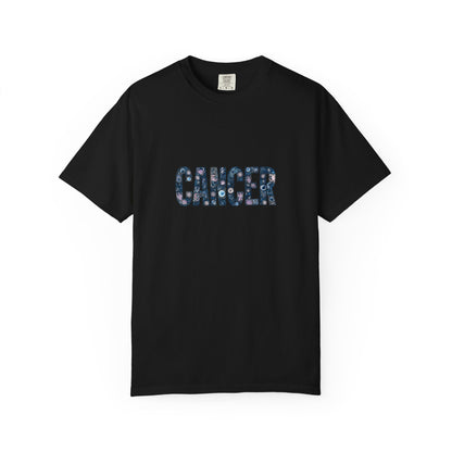 Cancer Zodiac T-Shirt, Astrology Tee, Gift for Cancer Friends, Unisex Horoscope Shirt, Personalized Star Sign Apparel