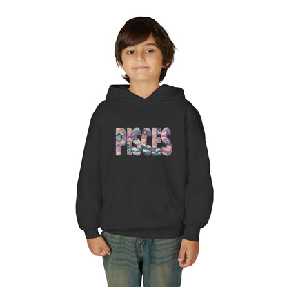 Pisces Youth Hoodie, Trendy Zodiac Sweatshirt for Teens, Astrological Gift, Astrology Lover Apparel, Perfect for Birthdays and Celebrations