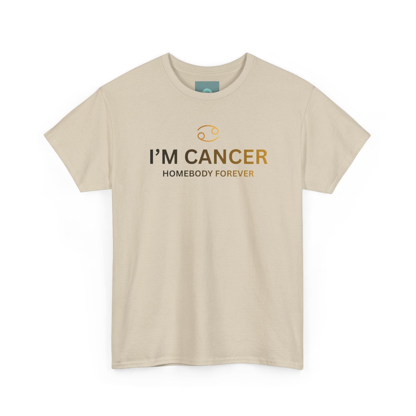 Cancer Zodiac Homebody Forever Tee | Astrology Moon Graphic T-Shirt