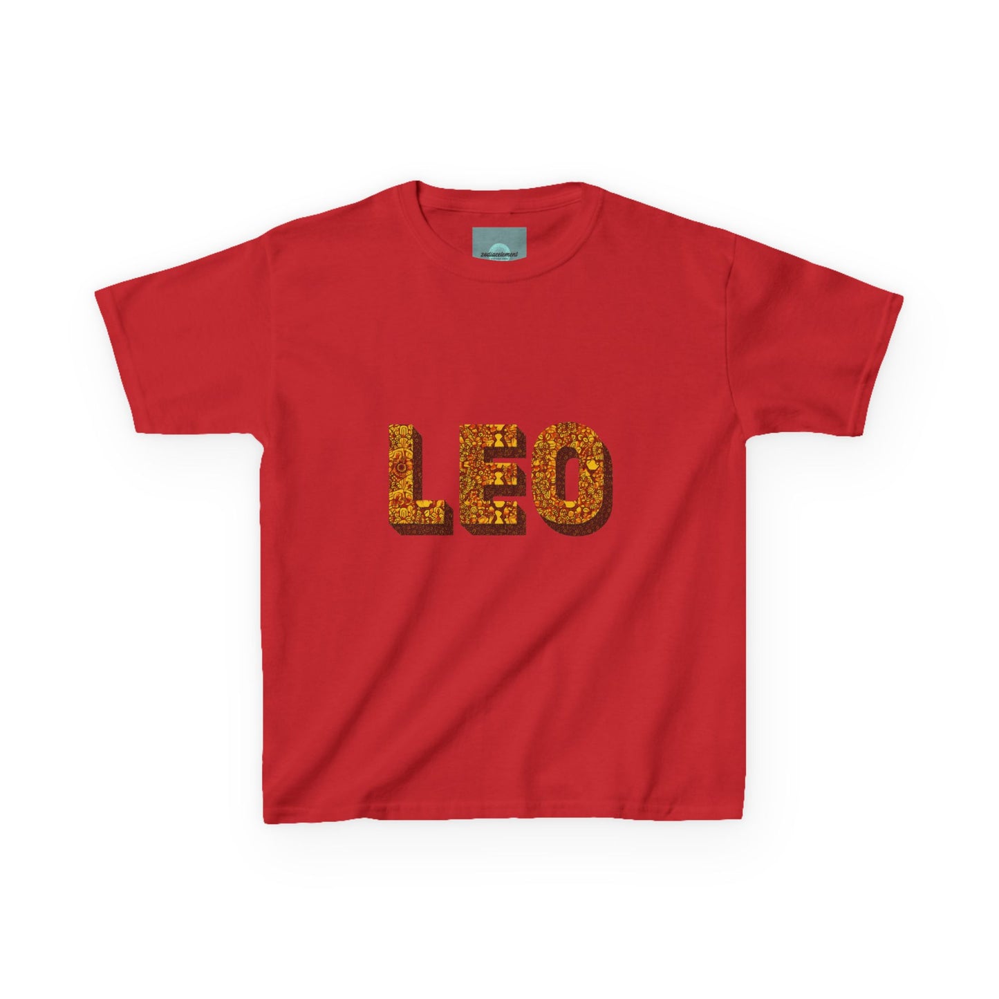 Leo Kids Cotton Tee - Perfect for Birthdays, Astrology Lovers, Gift for Leo Season, Zodiac Tops, Fun Kids Apparel
