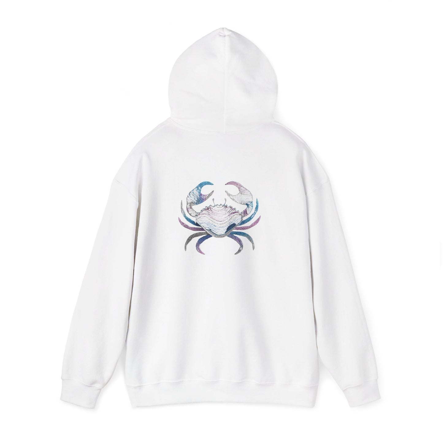 Water Element Cancer Unisex Hoodie | ♋ Cozy Crab | Psychedelic Zodiac Sweatshirt