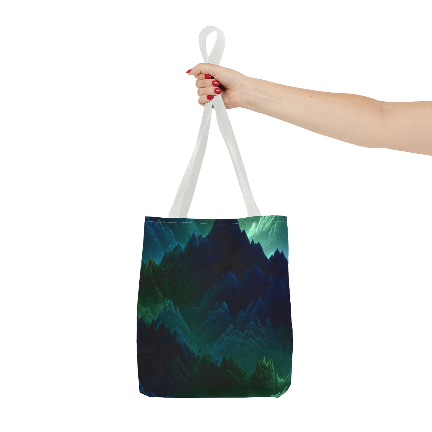Earth Element Capricorn Tote Bag | ♑ Mystical Mountain | Psychedelic Carryall