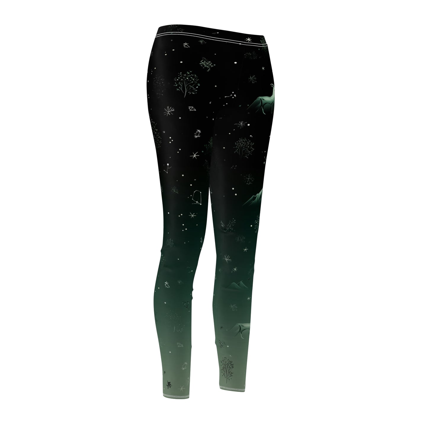 Winter Wonderland Leggings - Cozy AOP Activewear, Holiday Gift, Snowy Theme, Workout, Relaxation