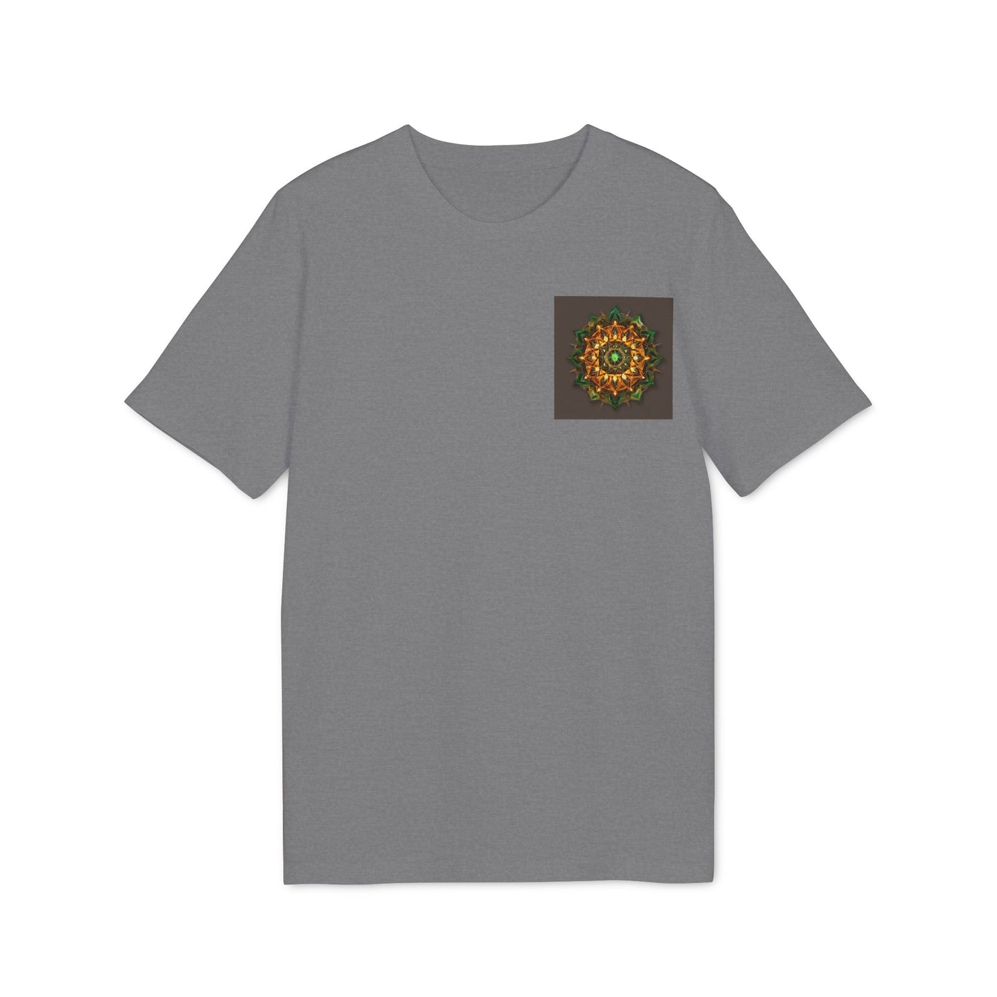 Artistic Mandala T-Shirt | Unisex Graphic Tee for Creators, Gift for Artists, Casual Wear, Bohemian Style, Unique Design