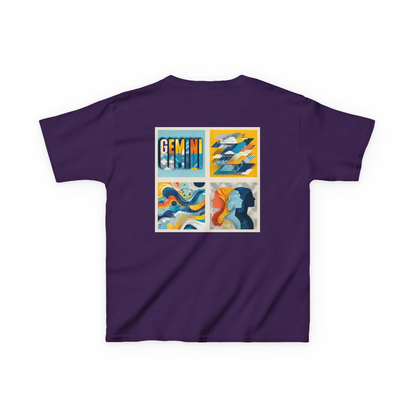 Gemini Kids Tee, Zodiac T-Shirt, Astrology Gift, Birthday Clothing, Gemini Season Shirt, Cute Kids Shirt